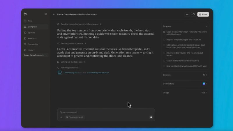Canva ra mắt trình kết nối máy tính