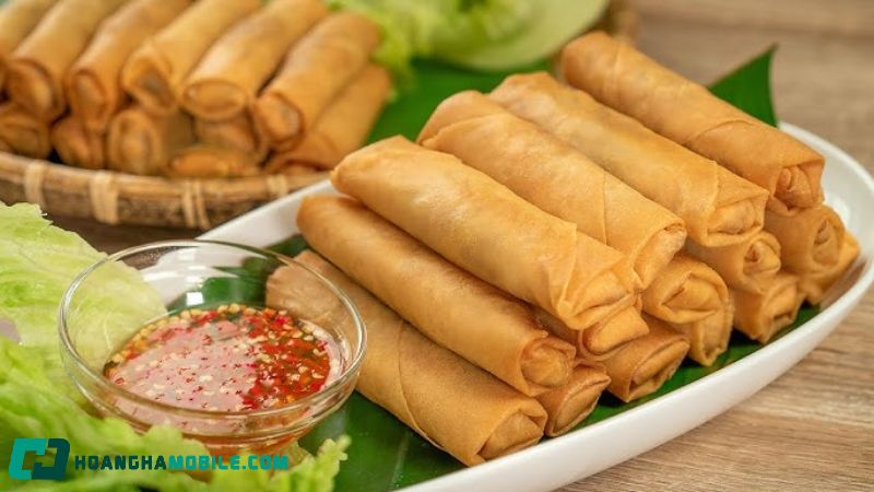 Cách chiên chả giò giòn