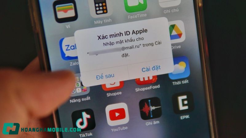 cap nhat cai dat id apple 4