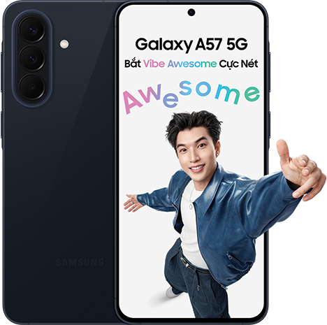 Đánh giá Samsung Galaxy A57 5G màu Awesome Navy