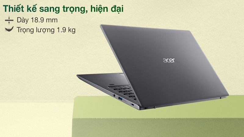 Laptop Acer Swift X mỏng nhẹ sáng tạo