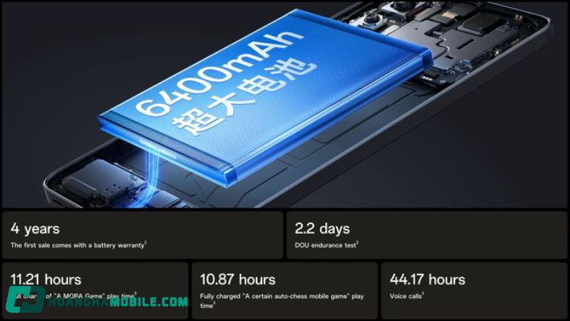 OPPO K12 Plus pin 6400mAh sạc nhanh 80W