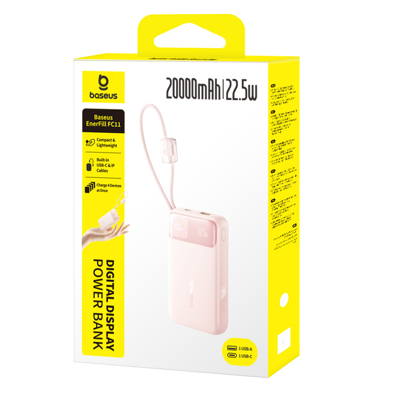 Sạc dự phòng Baseus EnerFill FC11 20000mAh 22.5W