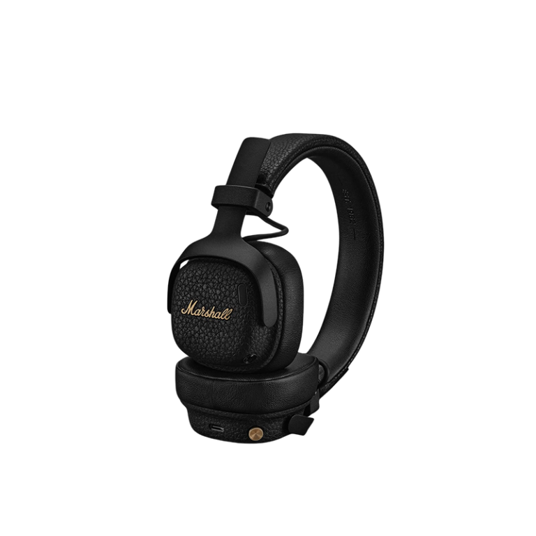 Tai nghe chup tai Marshall Milton ANC Black gia 5.990.000d tai Hoang Ha Mobile 2026