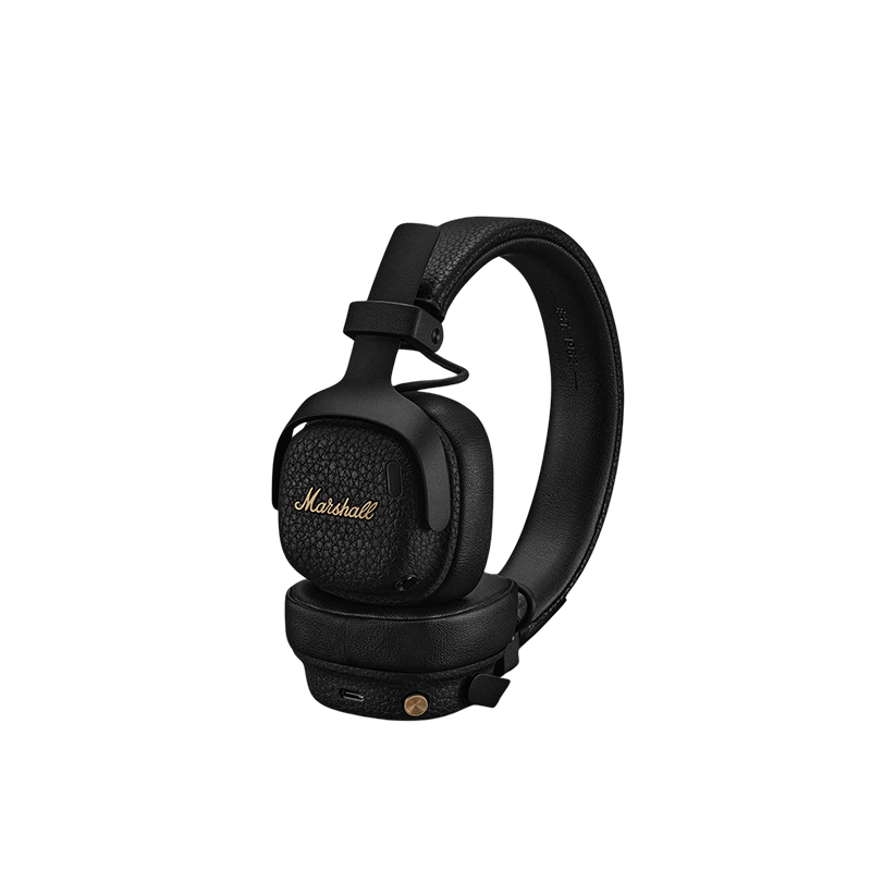 Tai nghe chup tai Marshall Milton ANC Black gia 5.990.000d tai Hoang Ha Mobile 2026