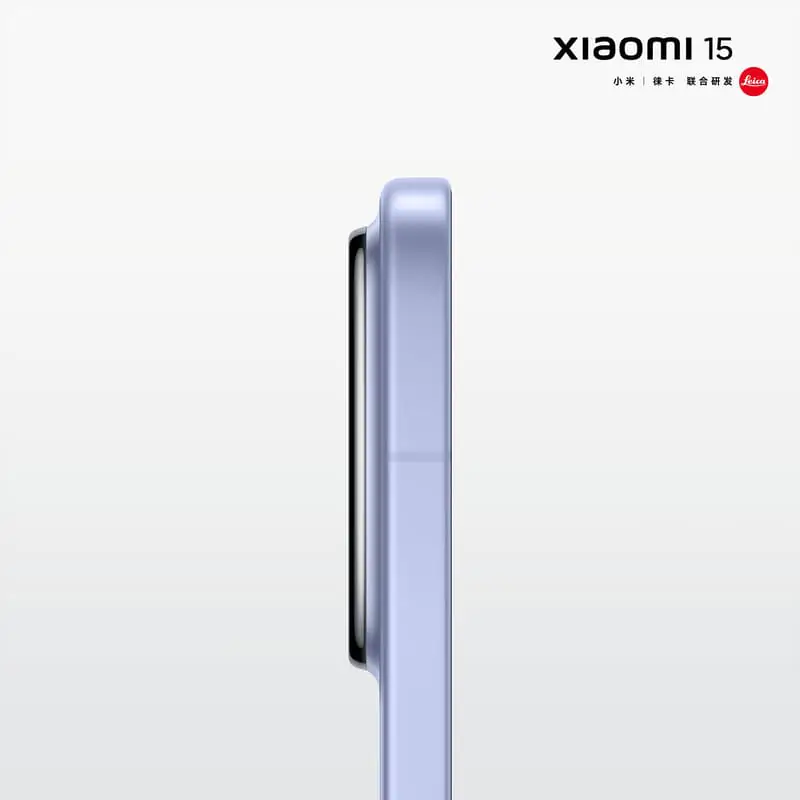 Xiaomi 15 thiết kế khung phẳng