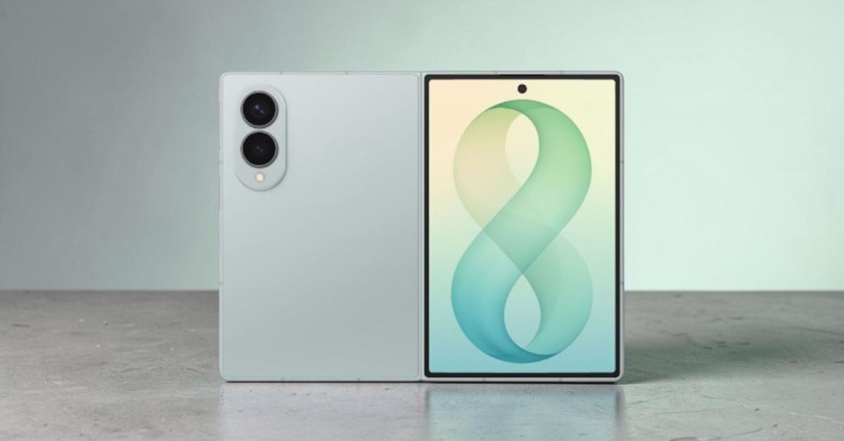 Galaxy Z Fold 8 màu Pistachio