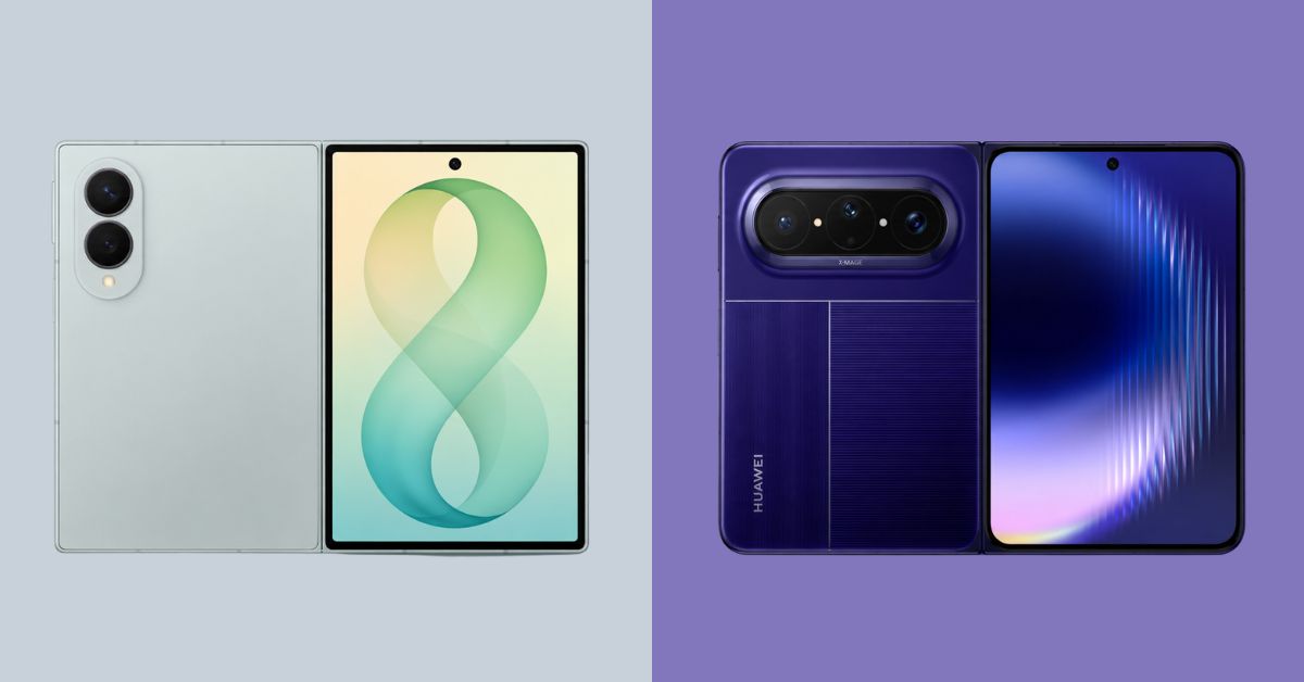 Galaxy Z Fold 8 và Huawei Pura X Max