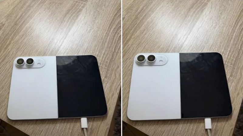 Hình ảnh rò rỉ của iPhone Ultra so với Galaxy Z Fold 8