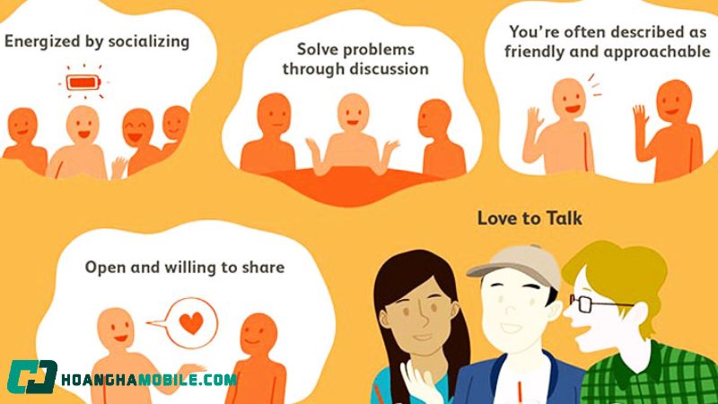 Cách người extrovert phát huy thế mạnh giao tiếp