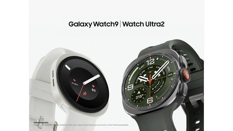 Galaxy Watch9 và Watch Ultra2 trong bộ sưu tập đồng hồ mới