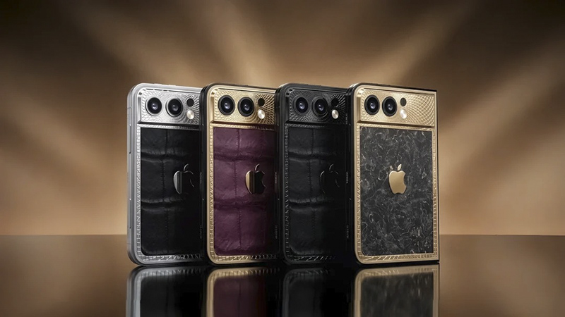 Caviar iPhone màn hình gập bộ sưu tập Flagship