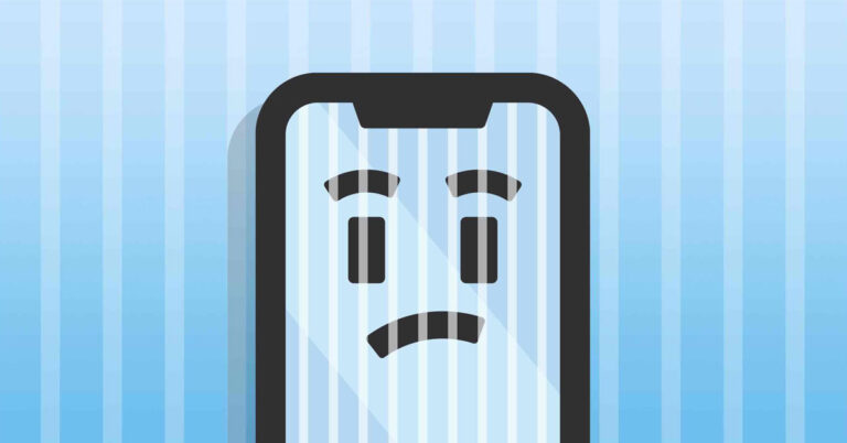 man-hinh-iphone-bi-vet-xanh