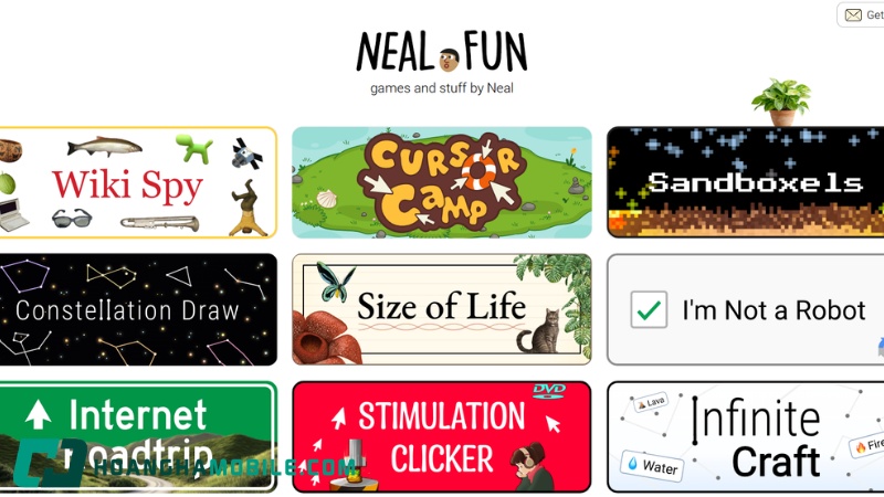 neal.fun là gì và ai là người tạo ra nền tảng này