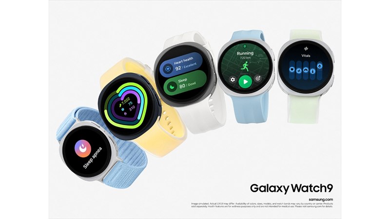 Các mẫu đồng hồ Samsung nhiều màu dành cho sử dụng hằng ngày