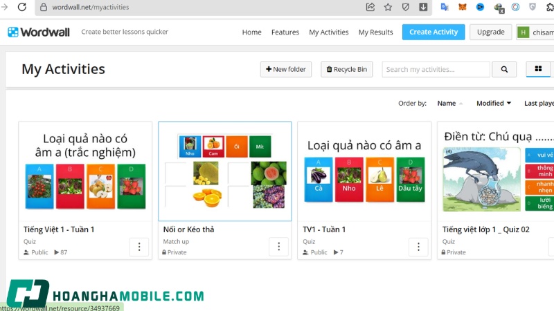 Wordwall dùng để làm gì trong dạy và học