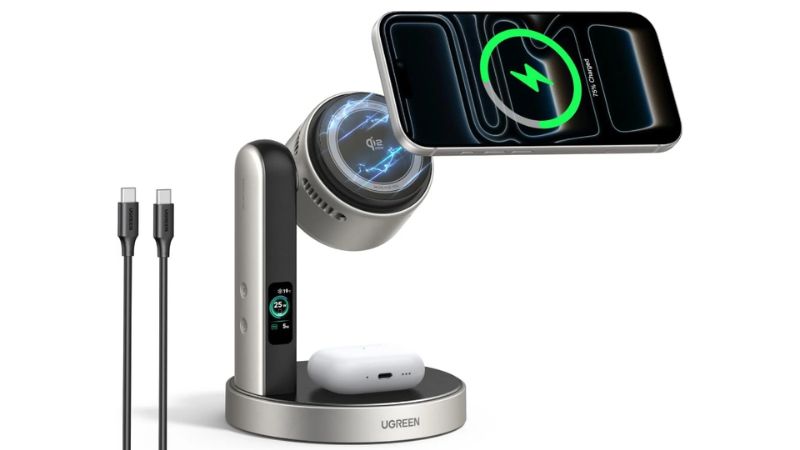 Ugreen ra mắt đế sạc Qi2 mới