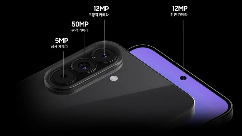 Cụm ba camera 50MP có OIS trên Samsung Galaxy Quantum 7