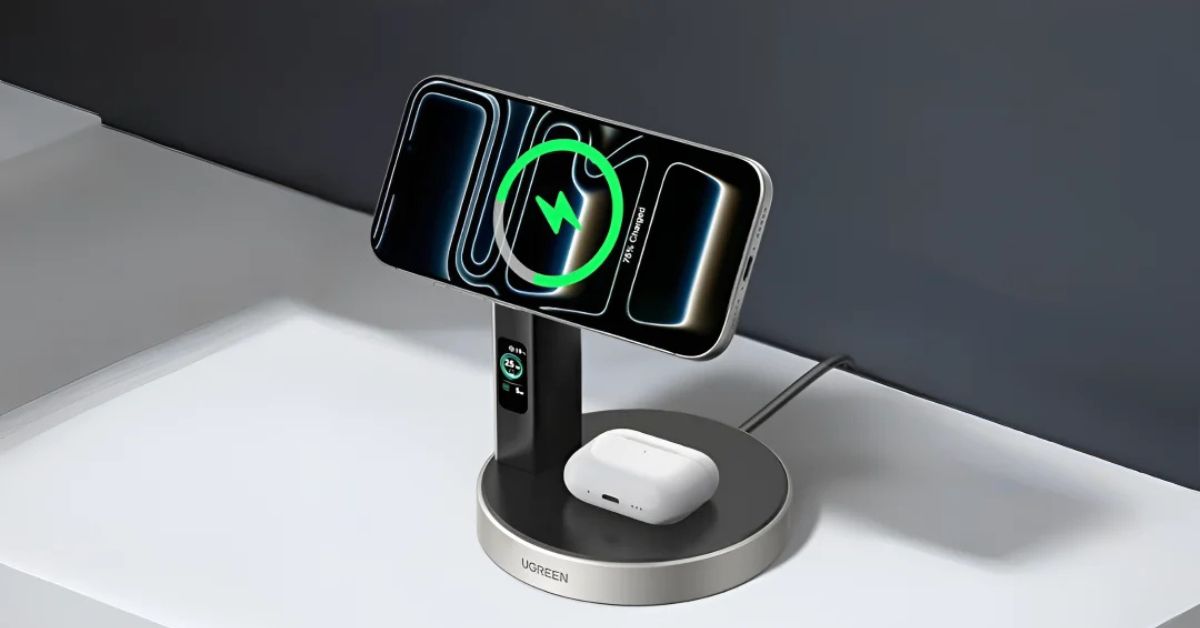 Ugreen ra mắt đế sạc Qi2 mới