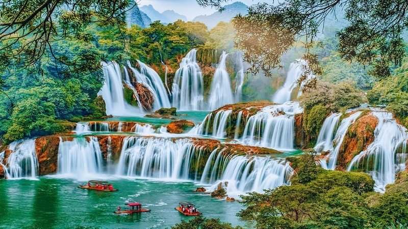 Cực đẹp hình nền thiên nhiên với những thác nước nổi tiếng t - hình 4