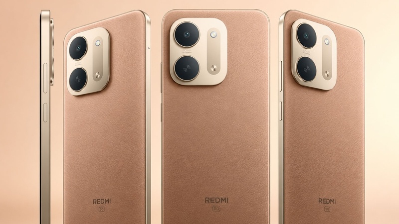 Camera chính 50MP mặt sau của Redmi 17C 5G
