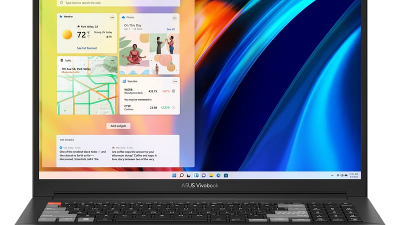 Màn hình OLED và bàn phím ASUS Vivobook Pro 16X OLED M7600RE