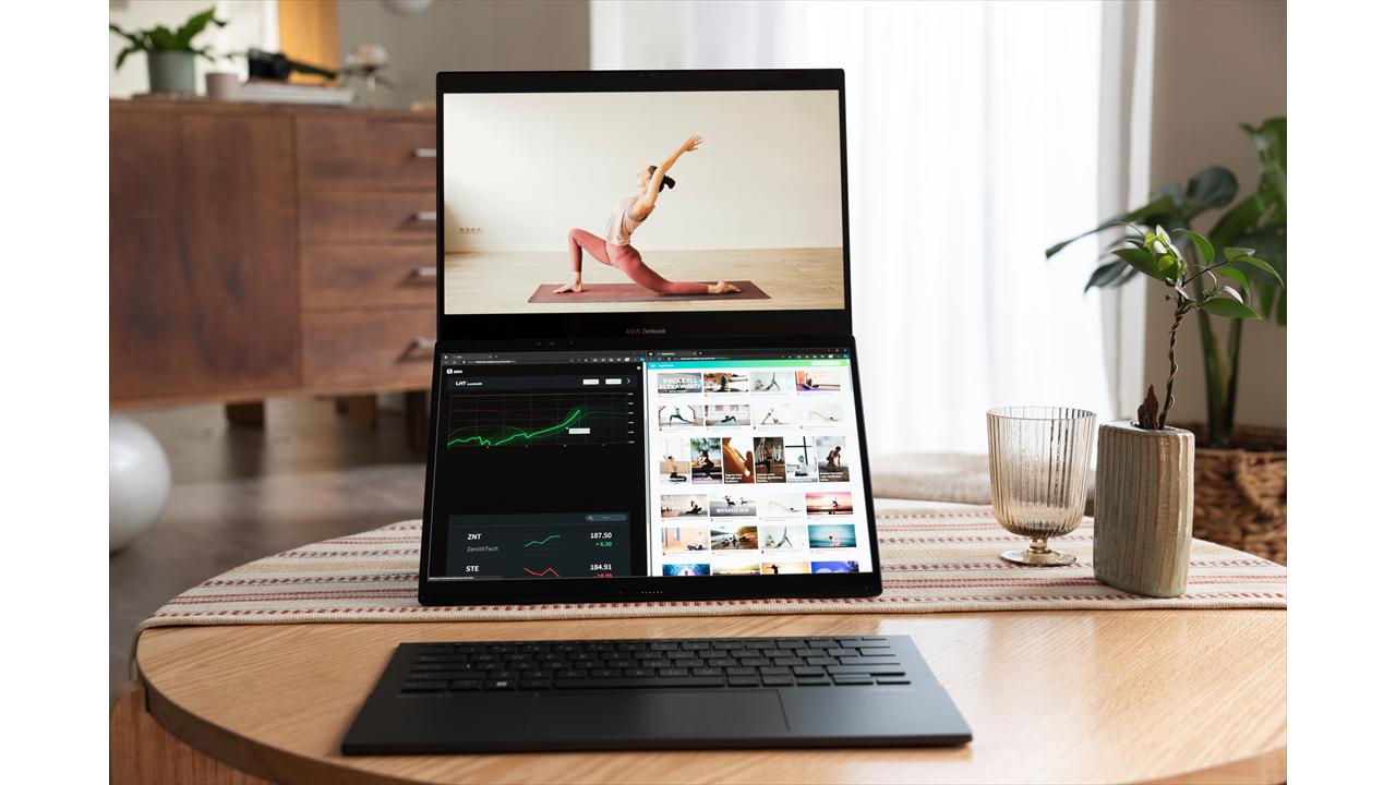 Hiệu năng chip AI ASUS Zenbook DUO 2024