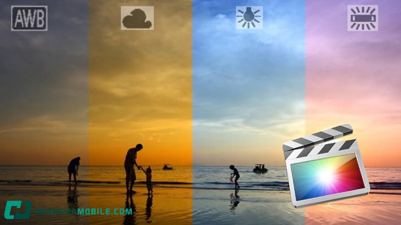 Chỉnh cân bằng trắng trên điện thoại