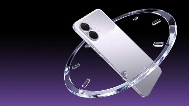 Thiết kế mặt lưng TECNO Spark Go 3 màu Titanium