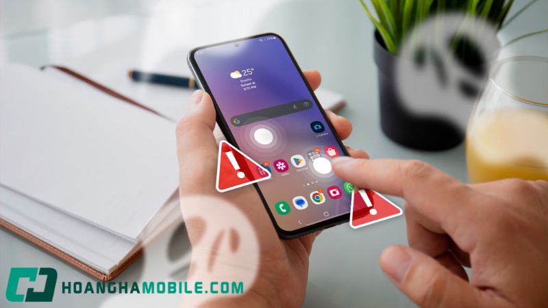 Khắc phục lỗi liệt cảm ứng do phần mềm trên điện thoại