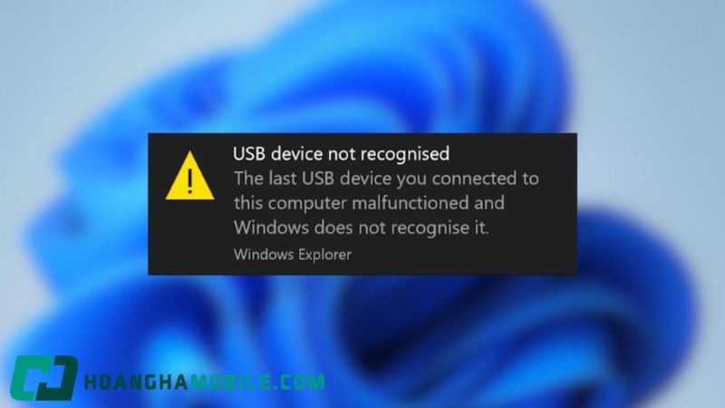 Gỡ mục driver USB báo dấu tam giác vàng trong Device Manager trên Windows