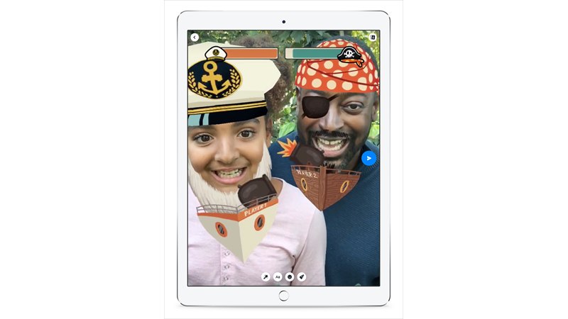 Tính năng Co-play trên Messenger Kids trong cuộc gọi video