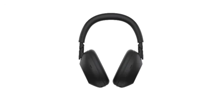 Sony WH-1000XM6 bản màu đen nhìn chính diện
