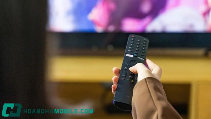Tivi bị mất màu chỉ hiển thị đen trắng khi đang xem nội dung