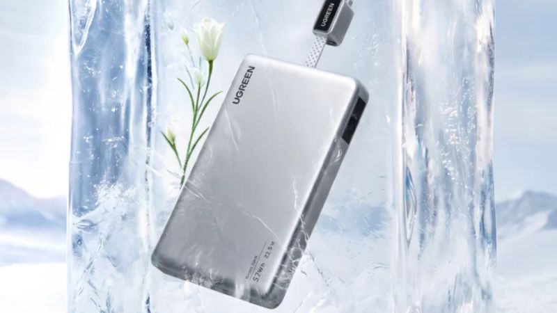 Ugreen ra mắt pin dự phòng 10000mAh 22.5W