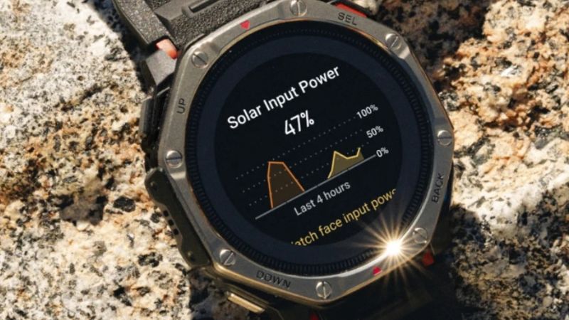 Amazfit T-Rex Dual Solar ra mắt 
