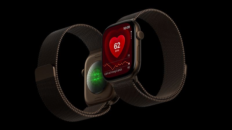 Tính năng sức khỏe trên Apple Watch Series 12