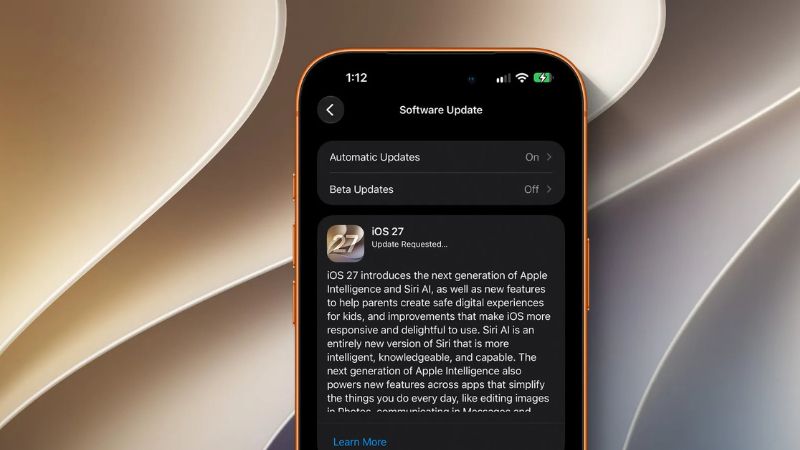 Các tính năng nhỏ và kiểm soát của phụ huynh trên iOS 27