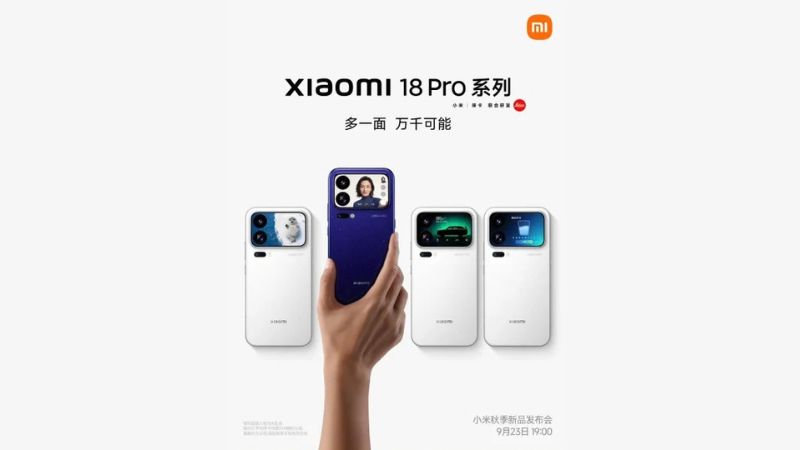 Dòng Xiaomi 18 Pro ra mắt