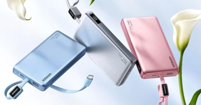 Ugreen ra mắt pin dự phòng 10000mAh 22.5W