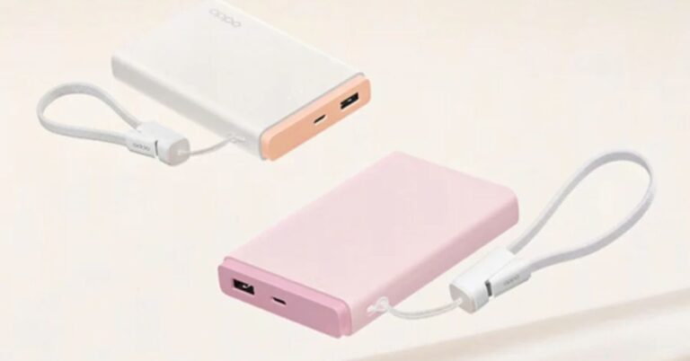 Oppo ra mắt pin dự phòng mỏng nhẹ