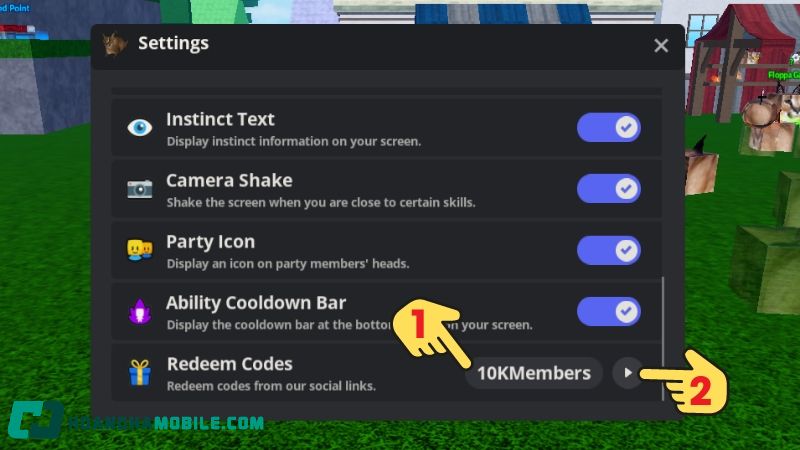 phần thưởng Gems từ code Meme Sea