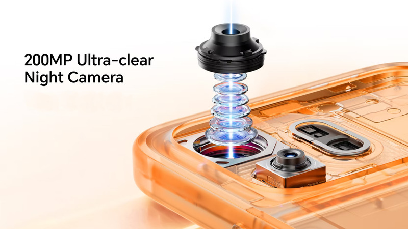 Cụm camera 200MP có chống rung quang học của HONOR 600