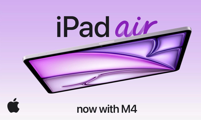 iPad Air trang bị chip Apple M4