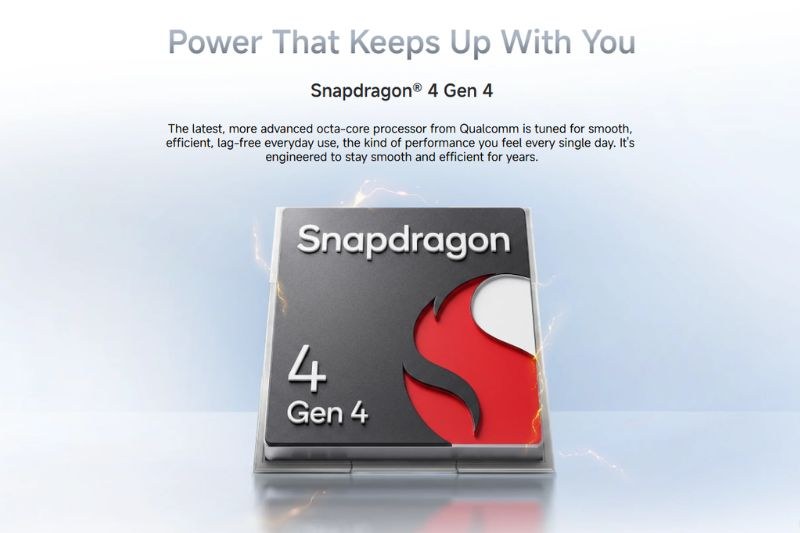 Chip Snapdragon 4 Gen 4 trên Redmi Note 17 5G