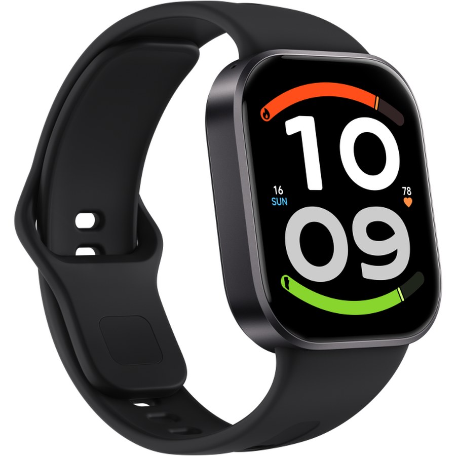 Redmi Watch 6 Active màu Đen nửa đêm với màn hình AMOLED 1,85 inch