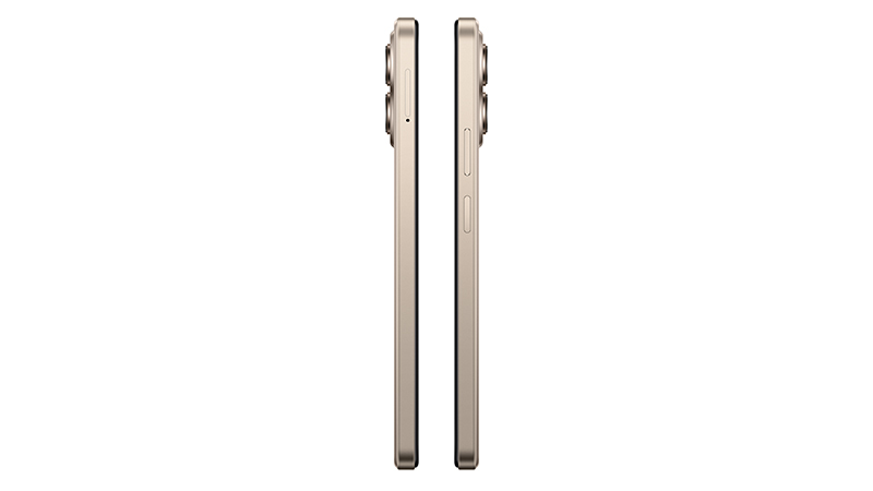 Cạnh bên TECNO POVA 7 cho thấy độ dày 9,3mm