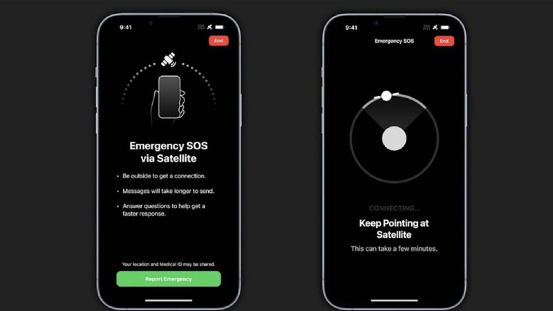 Apple chưa công bố mức phí tính năng vệ tinh