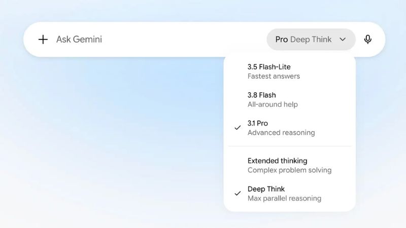 AI Pro bổ sung tính năng Deep Think