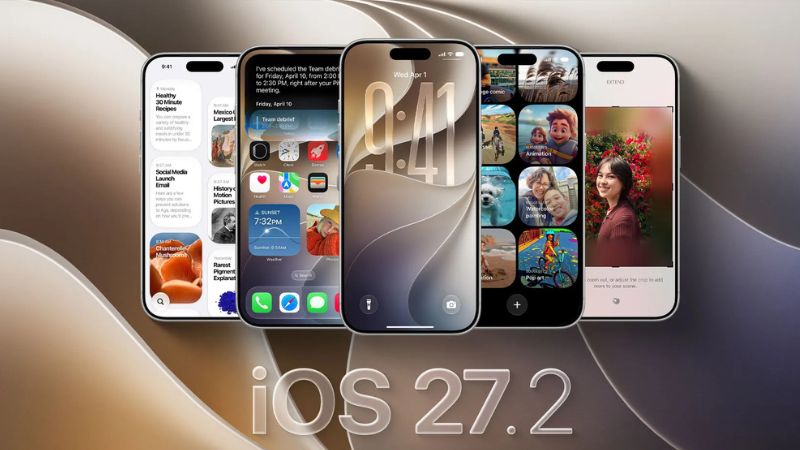 Ngày phát hành iOS 27.2
